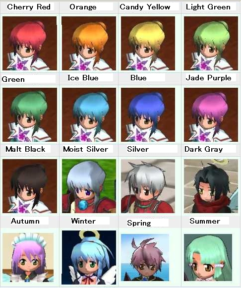 Hair Dye Colors