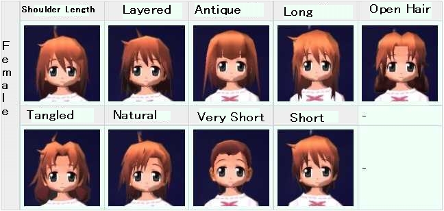 Female Starting Hair Styles